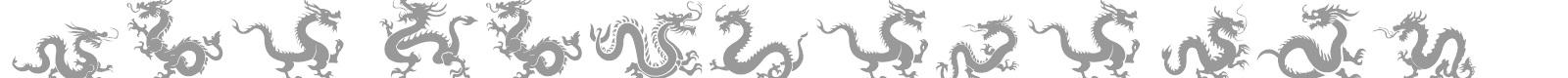 The Chinese Dragon of South ST font preview
